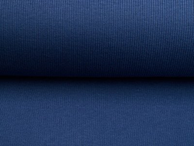 Feinripp Jersey Sanetta - uni navy