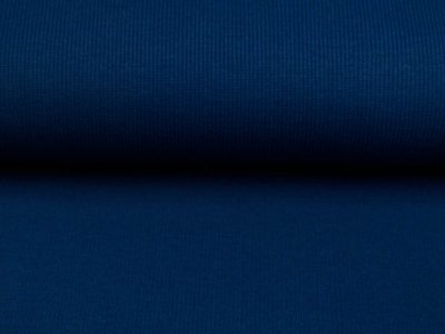 Feinripp Jersey Sanetta - uni marine