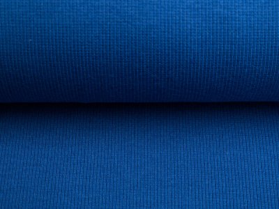 Feinripp Jersey Sanetta - uni dunkles jeansblau