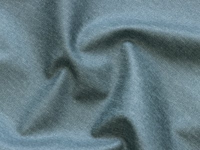 Beschichtete Webware Baumwolle - uni taubenblau