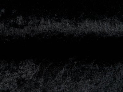 Pannesamt - uni schwarz