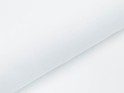 Leicht angerauter Interlock Snoozy - uni weiß