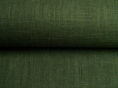 Leinen LINEN WASHED - uni armeegrün