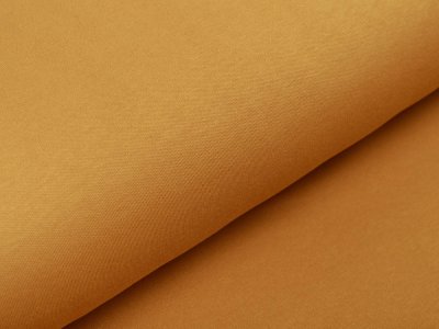 Leicht angerauter Interlock Snoozy - uni ocker