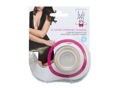 Julimex Comfort Fashion Tape mit praktischem Abroller 3 Meter 20 mm 