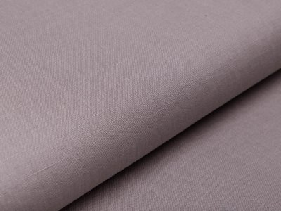Leinen WASHED LINEN - uni grau