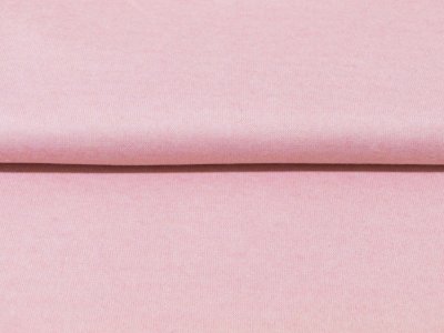 KDS Queen's Collection Candy - angerauter Strickstoff - meliert rosa