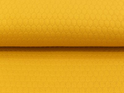 Leichter Strickstoff Baumwolle - Drops - uni ocker
