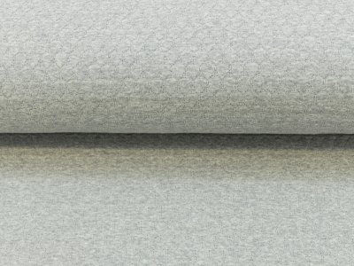 Leichter Strickstoff Baumwolle - Drops - uni grau