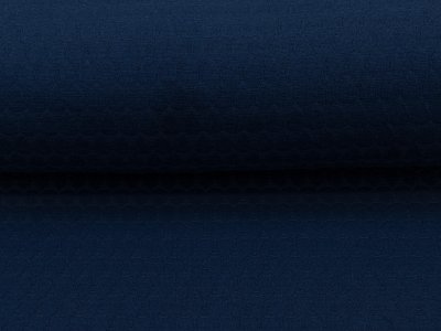 Leichter Strickstoff Baumwolle - Drops -  uni marineblau