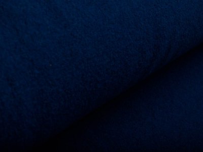 Wollwalk Mantelstoff Swafing Naomi - uni dunkles blau