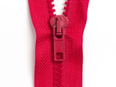 Reißverschluss teilbar 65 cm - bordeaux