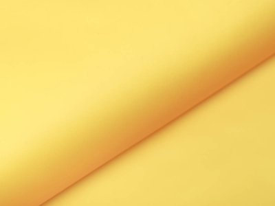 Halbtransparenter Regenjackenstoff - uni dunkles gelb