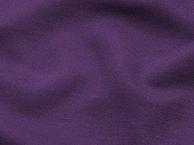 Jersey Viskose Punta Di Roma - uni aubergine