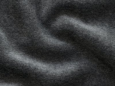Nicki Velours - 260 g/qm - uni meliert grau