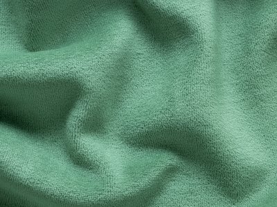 Nicki Velours - 260 g/qm - uni dunkles mint