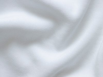 Nicki Velours - 260 g/qm - uni weiß