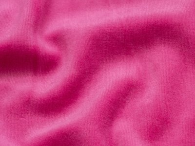 Nicki Velours - 260 g/qm - uni pink
