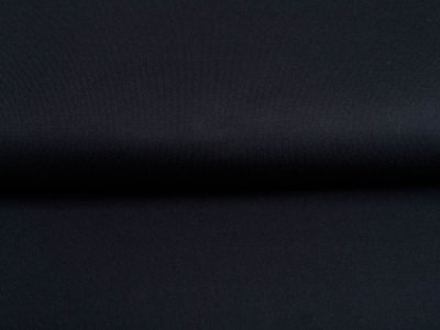 KDS Queen's Collection Estella - Hochwertige Webware mit Haptik - uni schwarz