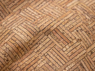 Kork Coupon 50 cm x 65 cm - Parkettoptik