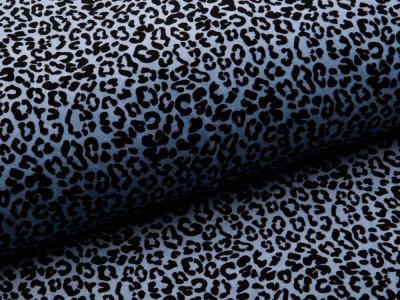 Nicki Organic Cotton - Animalprint - aqua
