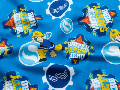 Jersey Swafing Feuerwehrmann Sam - Sam in Aktion - blau