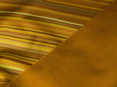 Jackenstoff NANO-Softshell Stretch Swafing Robin - feine Streifen - gelb