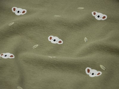 Jersey - Koalagesichter - olive