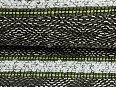 KDS Queen's Collection - Strickbouclé - eingearbeitete Fäden - khaki