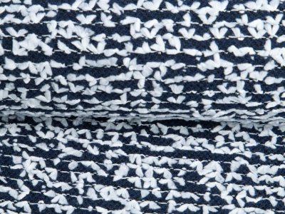 KDS Queen's Collection - Strickstoff Zottel  - schwarz