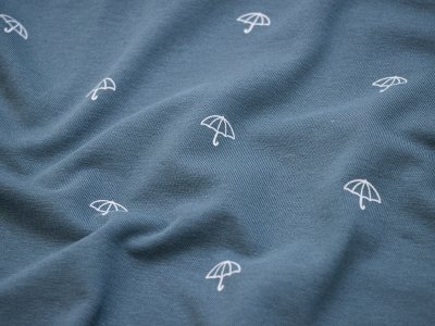 Jersey - Regenschirme - indigoblau