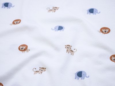 Jersey - verschiedene Zootiere - wollweiß