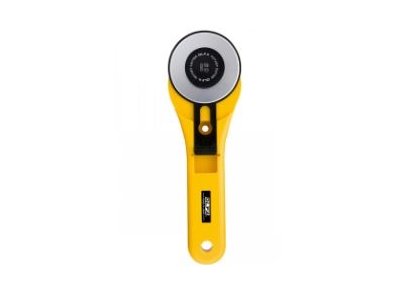 Rollschneider OLFA Sonderedition 60 mm mit langlebiger Rotationsklinge - gelb