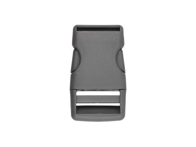 Steckschnalle 30 mm - grau