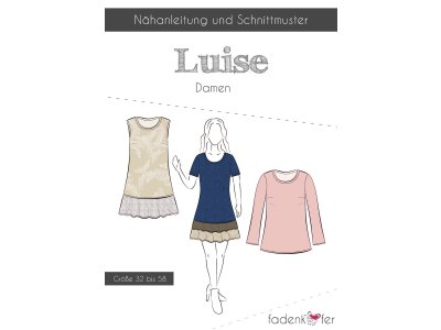 Papier-Schnittmuster Fadenkäfer - Luise - Damen