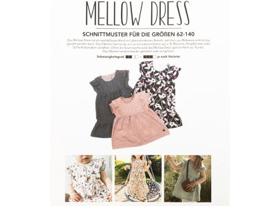 Papierschnittmuster Schleiferlwerk - Mellow Dress - Baby / Kleinkind / Kind