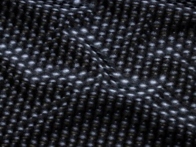 Softshell Jackenstoff Stretch - Kreise in 3D-Optik - schwarz