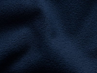 Walkloden - uni jeansblau