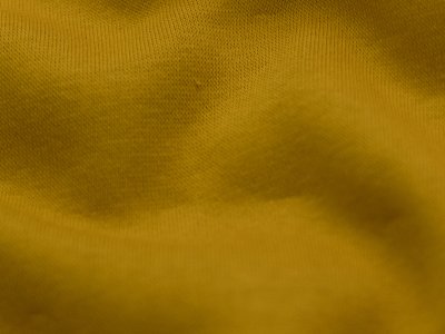 Angerauter Sweat - uni ocker
