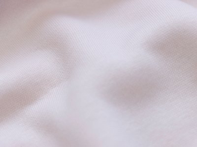 Angerauter Sweat - uni pastellrosa