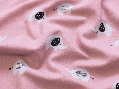 Jersey - Elefantenparade - rosa