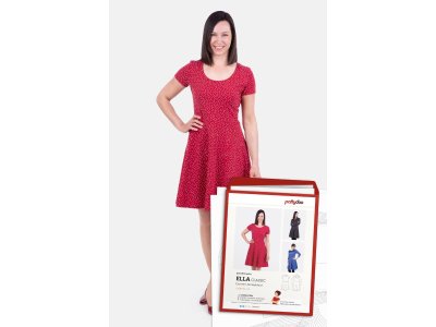 Papierschnittmuster pattydoo Jerseykleid ELLA Damen