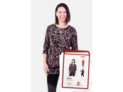 Papierschnittmuster by pattydoo Damen Lagenshirt - LAYLA