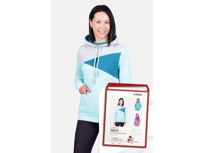 Papierschnittmuster pattydoo Freestyle Hoodie NELLY Damen