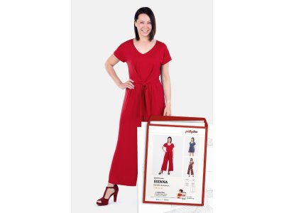 Papierschnittmuster by pattydoo Damen Jumpsuit - SIENNA