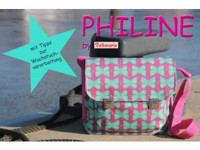 Papierschnittmuster elbmarie Arbeitstasche PHILINE - Tasche