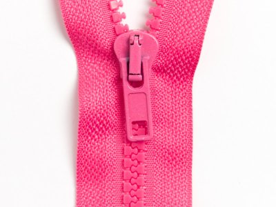 Reißverschluss teilbar 75 cm - pink