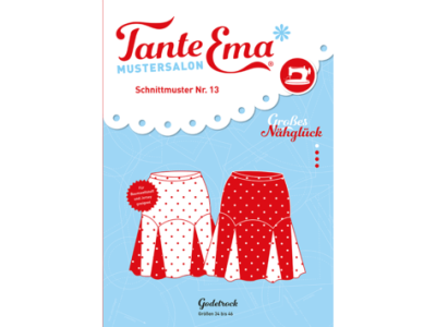 Papier-Schnittmuster Tante Ema - Godetrock - Damen
