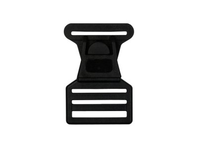 Steckschnalle ca. 40 mm - schwarz