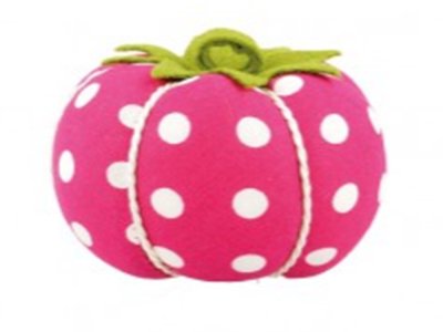 Nadelkissen Tomate 8 cm x 6 cm - pink